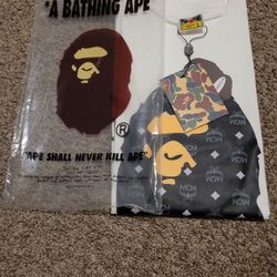 MCM Bape Shirts Large, Xl