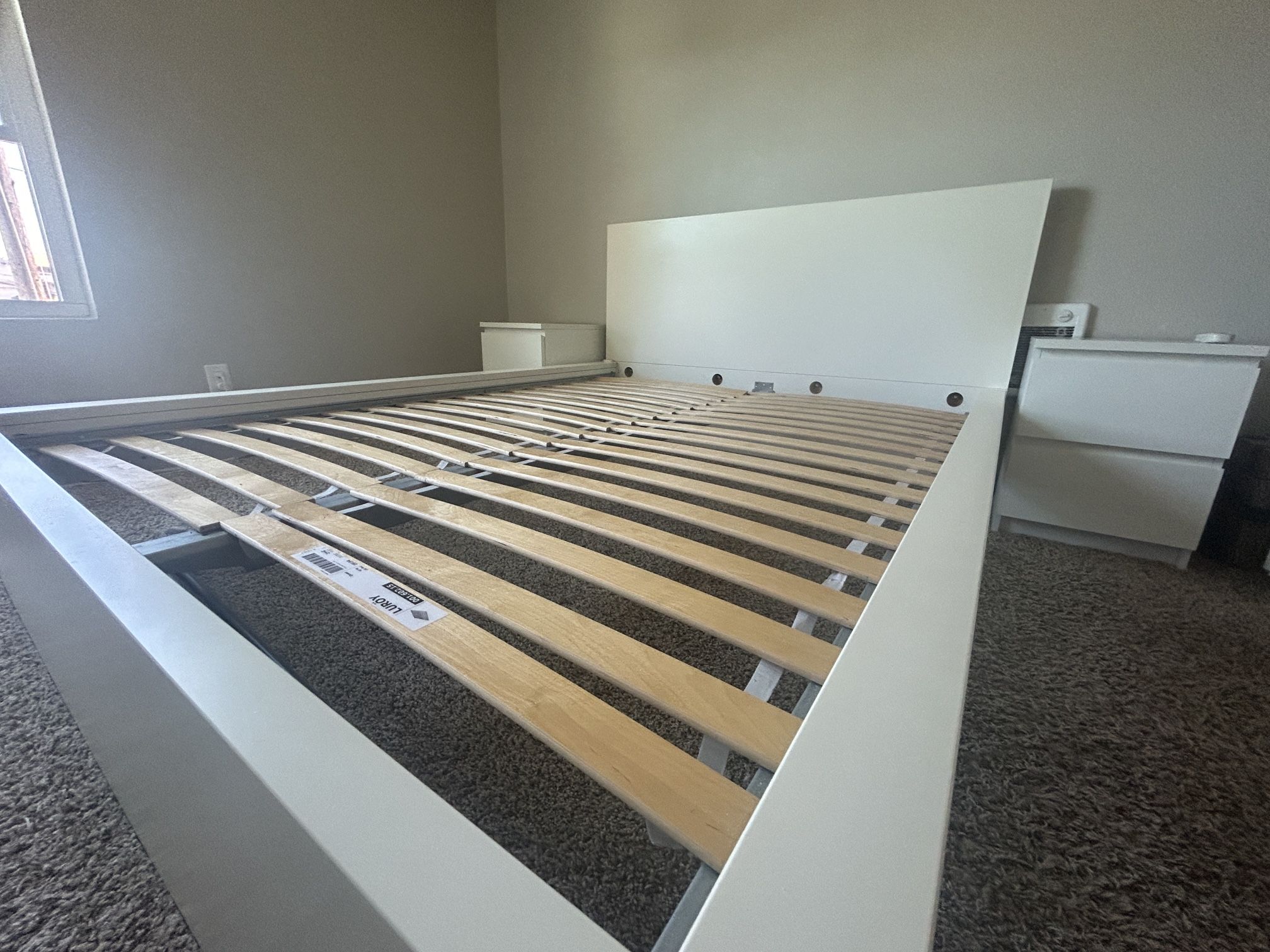 Malm Queen Size Bed Frame