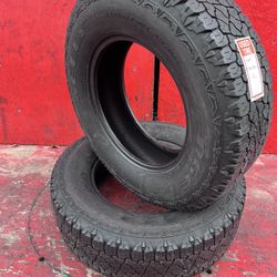 LT 245/75R17 KELLY EDGE A/T full pair 2 tires 