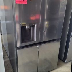 LG Stainless Side By Side 27 CU. FT. Refrigerator