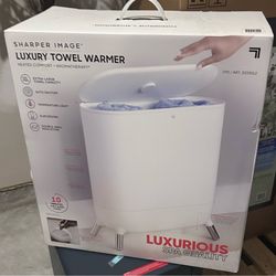 Sharper Image Luxury Towel Warmer - Brand New in Box
