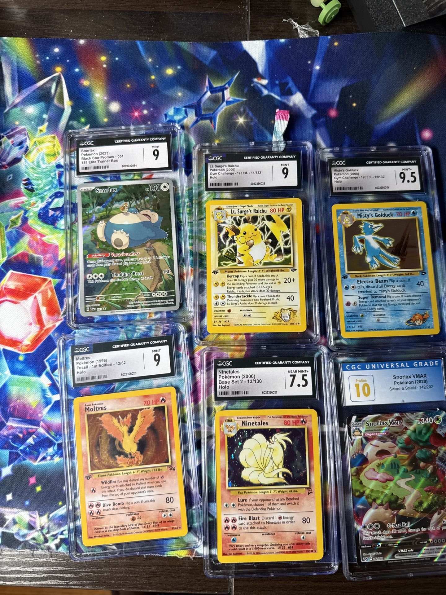 CGC Pokemon Card Lot Vintage And Modern