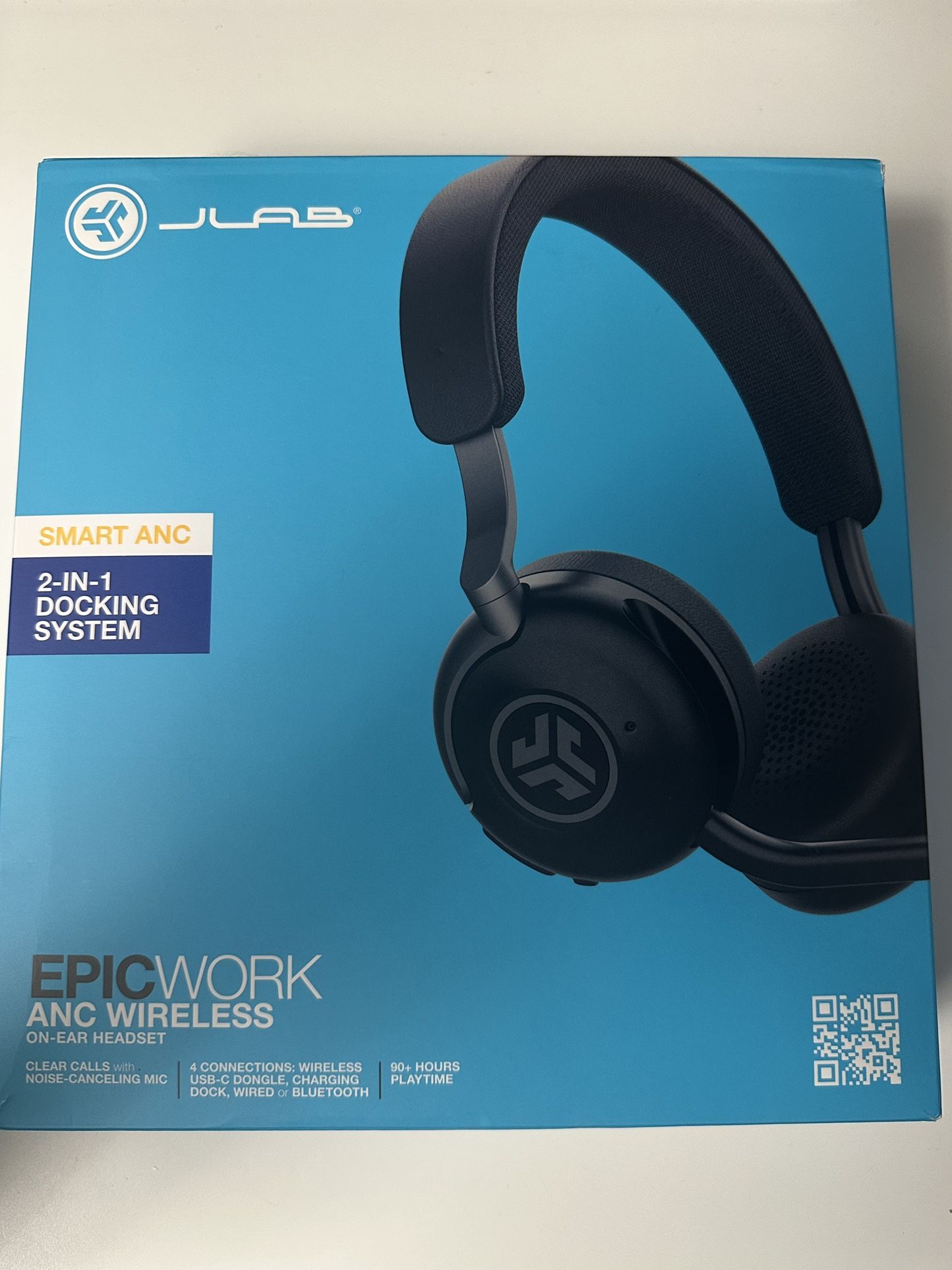 JLab Epic Work Wireless Headset – Open Box