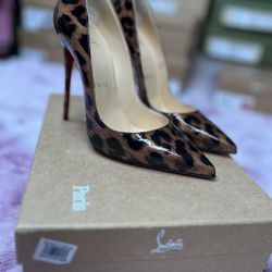 Christian Louboutin SO KATE Animal Print Size 36