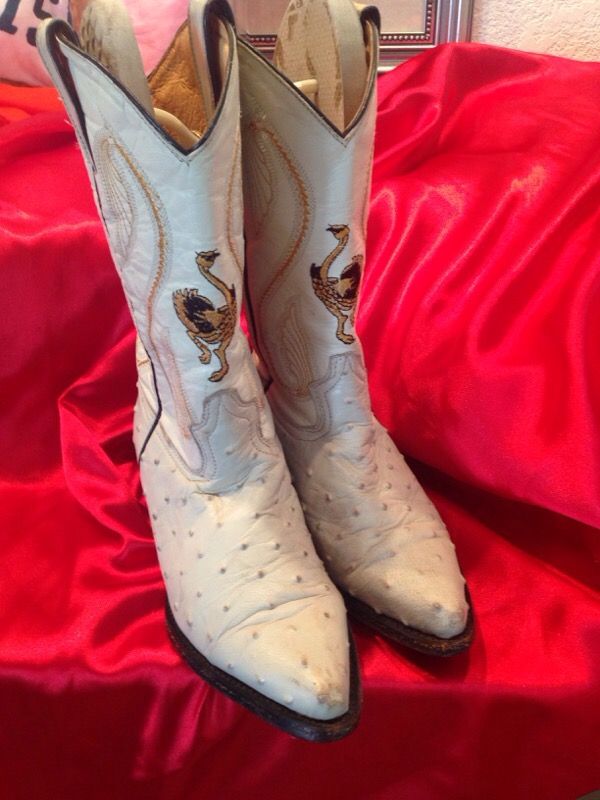 Ostrich booth child size western