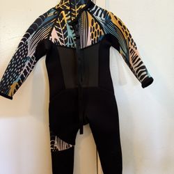 Wet Suit Size 2T 