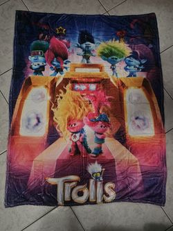 Trolls Blanket New