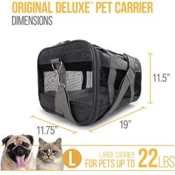 Pet Carrier New With Tags On. Plane Size. 