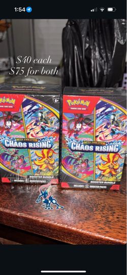 Pokemon Chaos Rising Booster Bundle Box