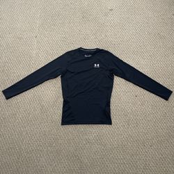 Black Under Armour Long Sleeve Compression Shirt