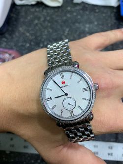 Michelle Gracile silver watch