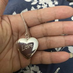Love ❤️ Photo Frame Pendant Necklace 