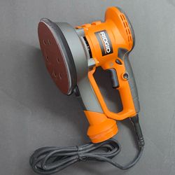 Ridgid 4 Amp Corded 6 in. Variable-Speed Dual Random Orbital Sander with AIRGUARD Technology