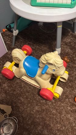 Vintage rocking horse