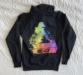 Palace Black Hoodie Sz M 100 % Authentic
