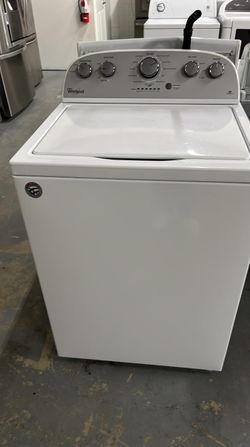 Whirlpool Top Load Washer – White, Deep Fill, Dial Controls