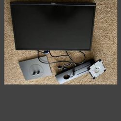 Dell P2417H 24" Widescreen Monitor, Used But Good Condition