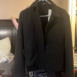 The black coat is nice; it's brand new.Size S