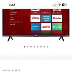 Roku Smart 32” Tv