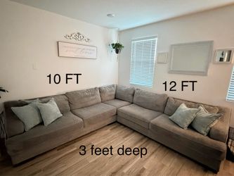 Beautiful Gray Sectional