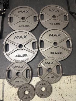 MAX Olympic Weight Plate Set
