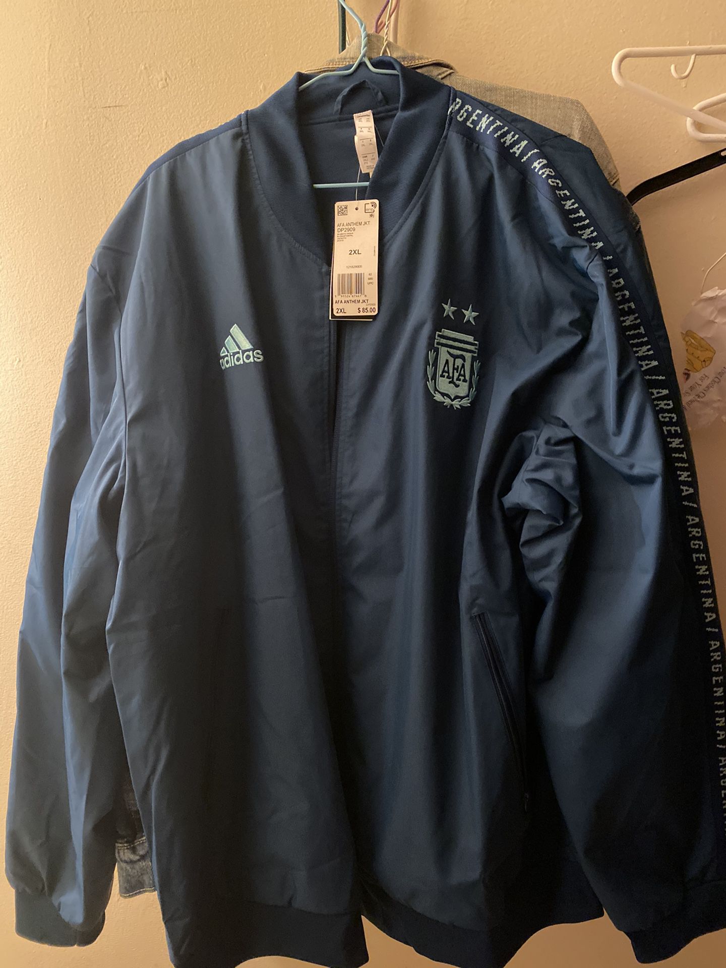 Adidas soccer Argentina jacket