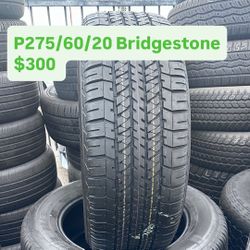 P275/60/20 Bridgestone Semi New All Four 98 % TREAD LIFE | ❗Ask For Availability / Pregunta Por Disponibilidad ❗|