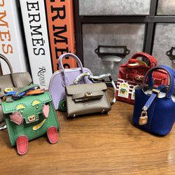 Mini replica purse collection.