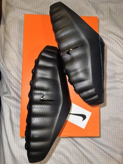 Nike Mind 001 Slides Triple Black