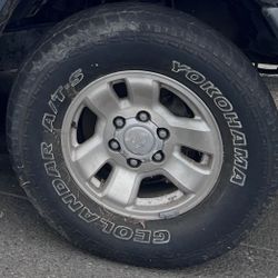 4 OEM Rims And Tires 4Runner 1997