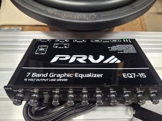 PRV equalizer good Used. A month of Used. 75.00 pick up merced