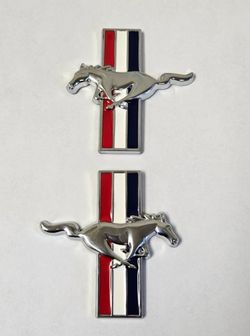 2PCS Ford Mustang Side Fender badges 8.5x9cm see all 11 pics sold separately SHIPPING is AVAILABLE