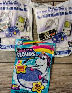 Classic Console And Unicorn Clouds