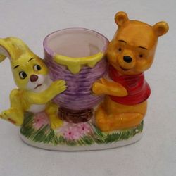 Walt Disney Productions Japan 1961 Pencil &Pen Holder Excellent Condition!!