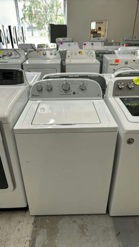 Whirlpool Top Load Washer, White, Good Condition, Energy Efficient