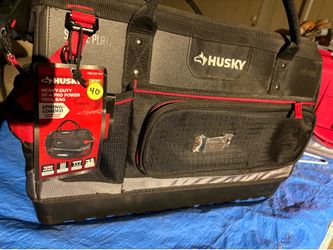 Husky 21 in power tool bag
