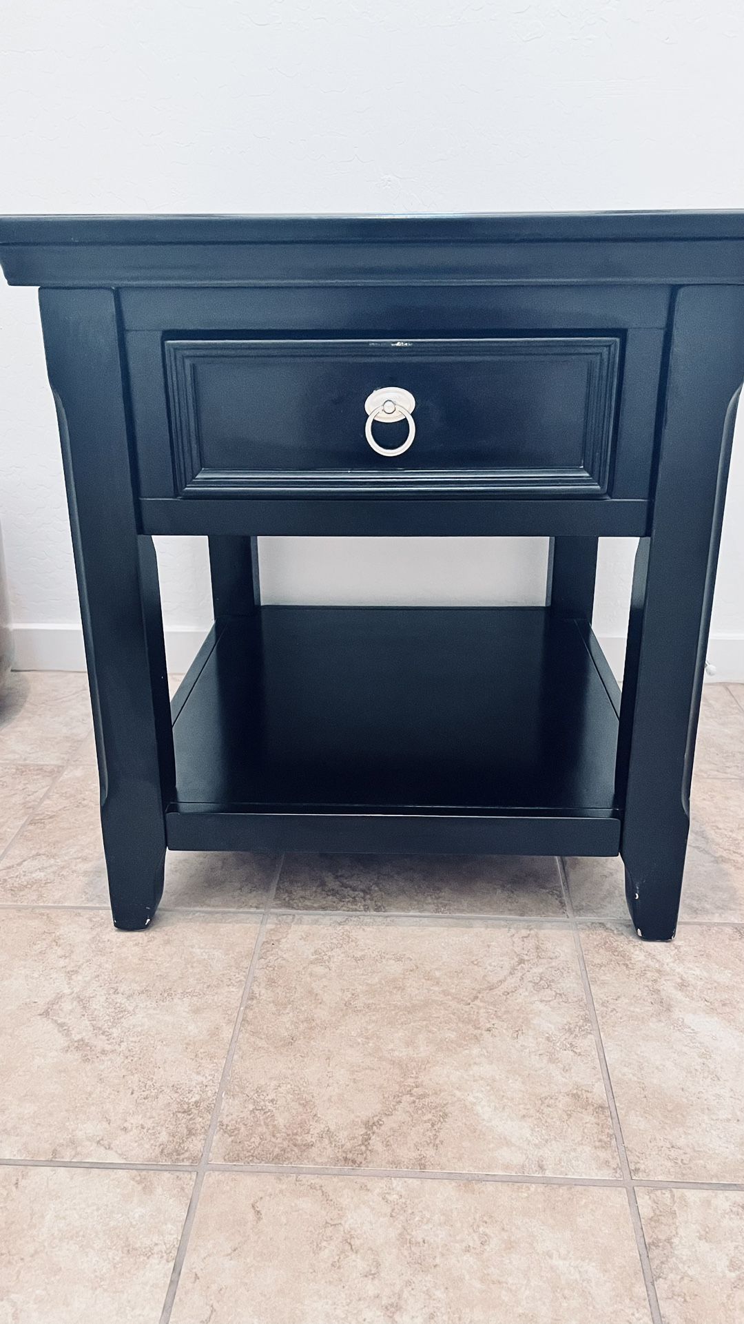 Solid Wood End Table