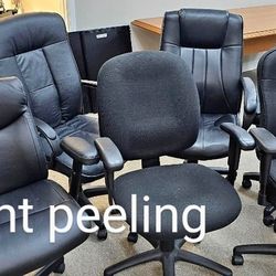 Delivery Avail $50 Each Used Scratch And Dent Office Chair Desk Chairs Task Swivel Rolling