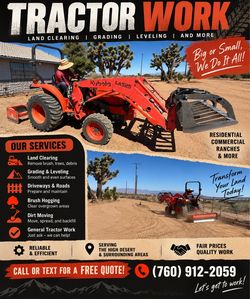 Tractor work