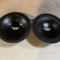 New Pair Kong Neodymium Mid Midrange Speakers ( $260 Per Pair )