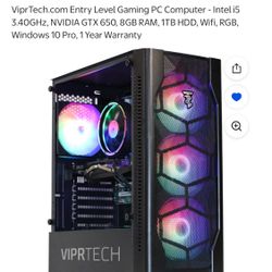 Viprtech gaming pc NEGOTIABLE