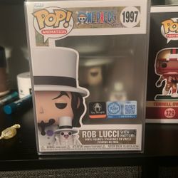 Rob Luck Funko Pop (with Protector)