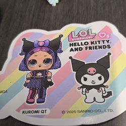 LOL Surprise! Hello Kitty And Friends Kuromi QT 