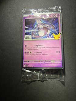 Mewto Promo Card 30th Anniversary (sealed)