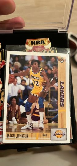 Magic Johnson Lakers commemorative pin set! 🏀