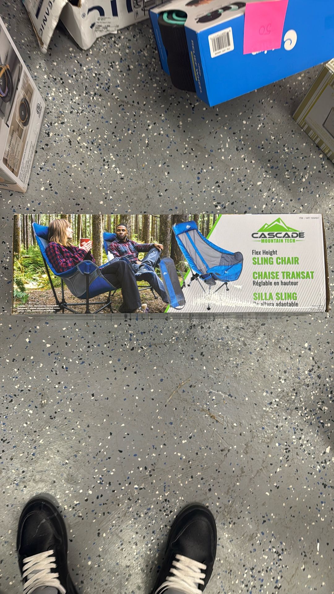 Cascade Mountain Tech, Flex Height, Sling Chair