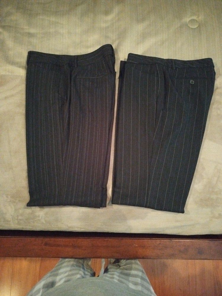 Two Pairs Woman's Dress Pants