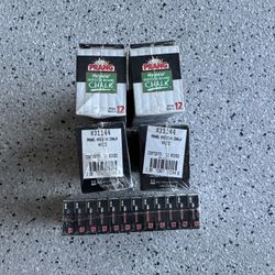 “PRANG” Hygieia Dustless Board Chalk. 60 Boxes Total / 12 Sticks Each Box. New.