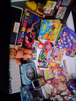 70's & 80's toys, books and comics