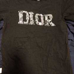 Dior medium black T shirt brand new